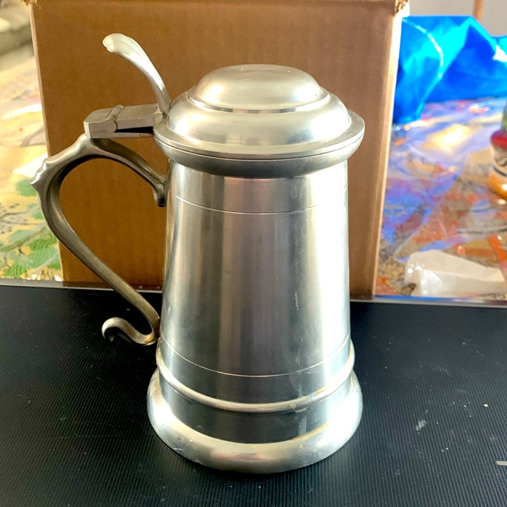 Pewter Beer Stein